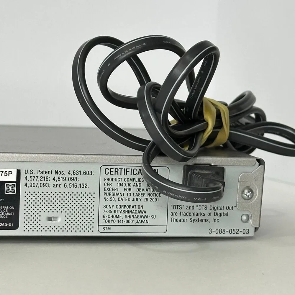Sony DVD Player Silver DVP-NS575P/S Progressive Scan Tested/Works